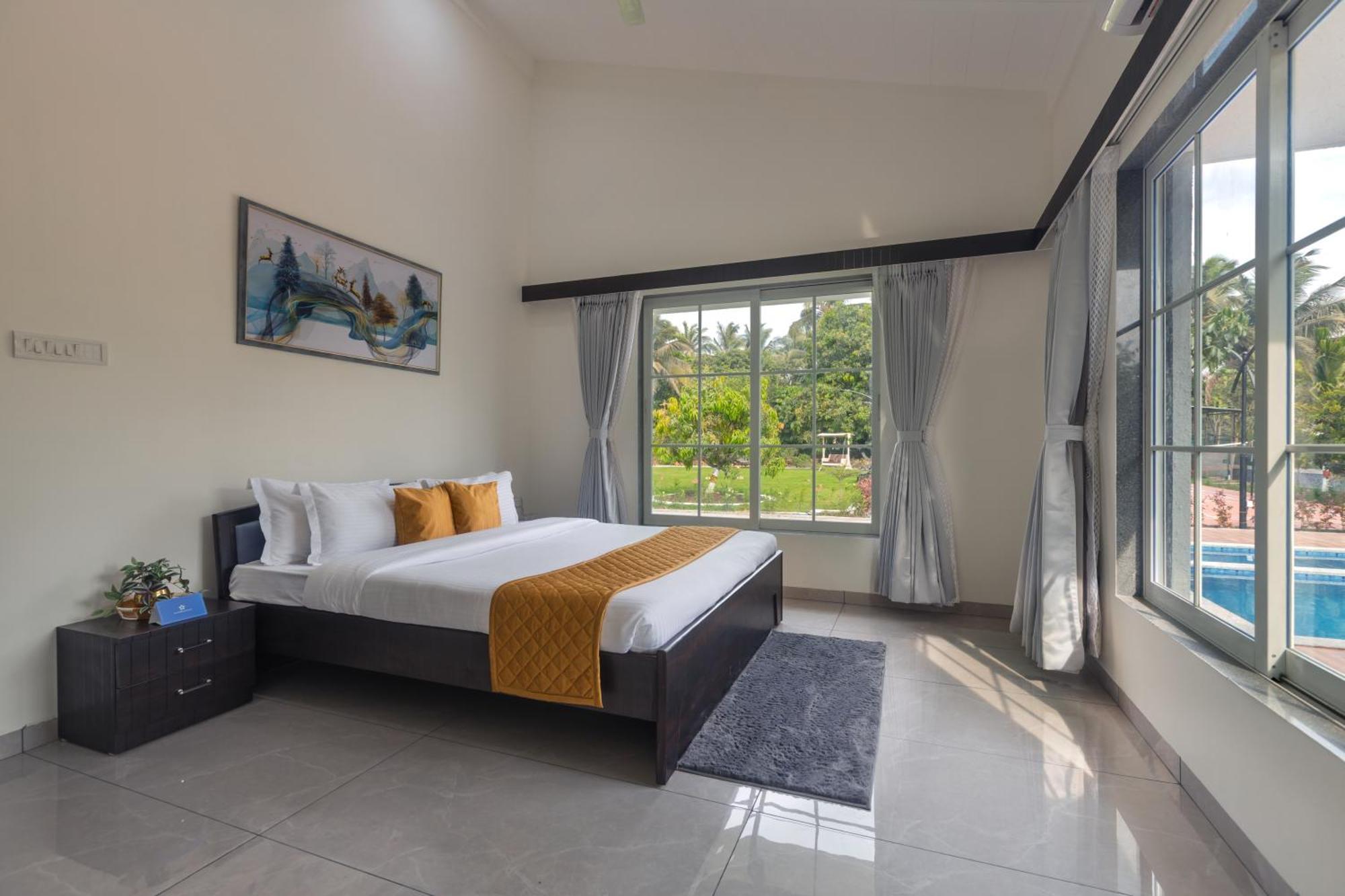 Saffronstays Serene Retreat, Alibaug آليباغ المظهر الخارجي الصورة
