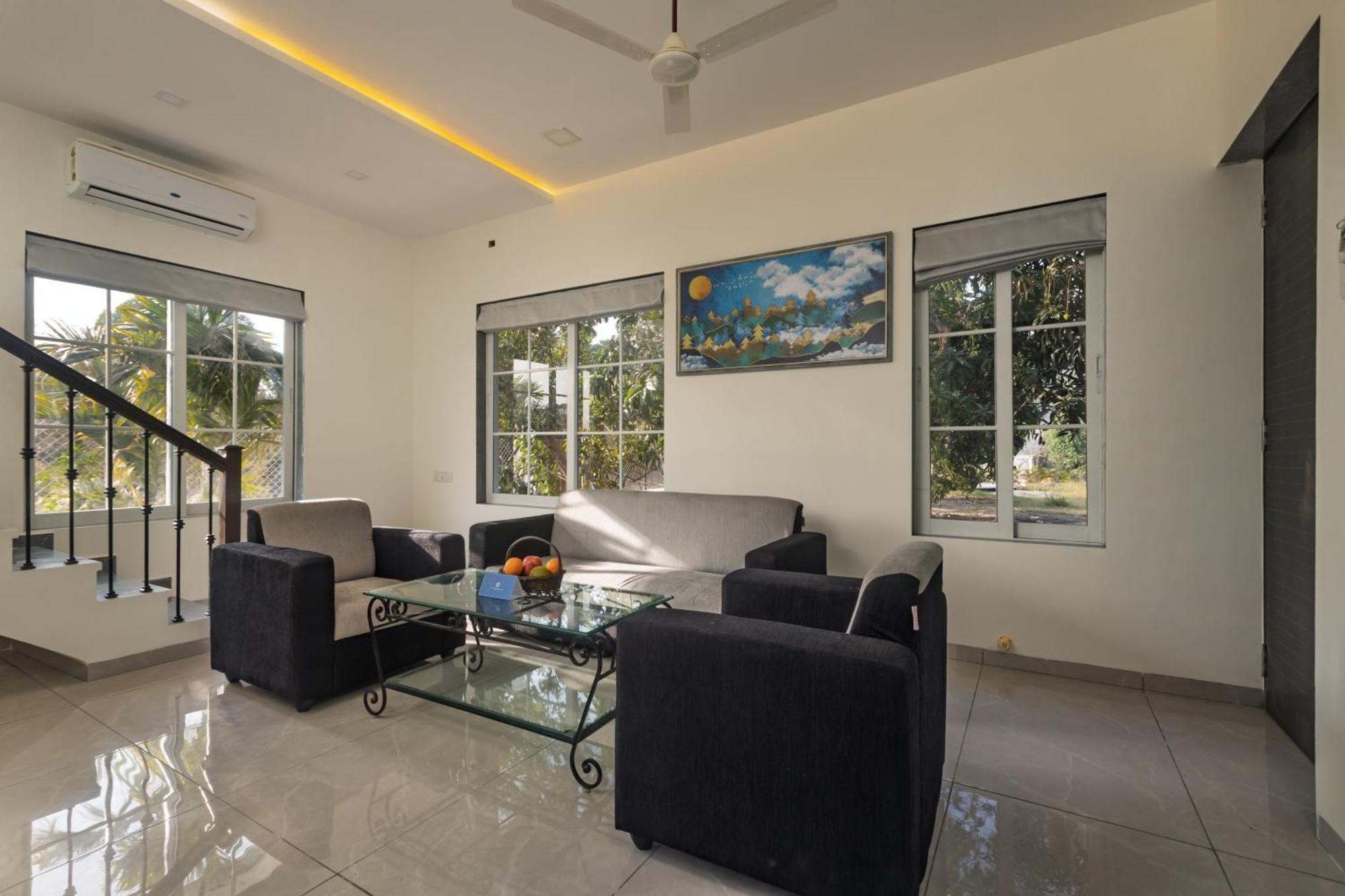Saffronstays Serene Retreat, Alibaug آليباغ المظهر الخارجي الصورة
