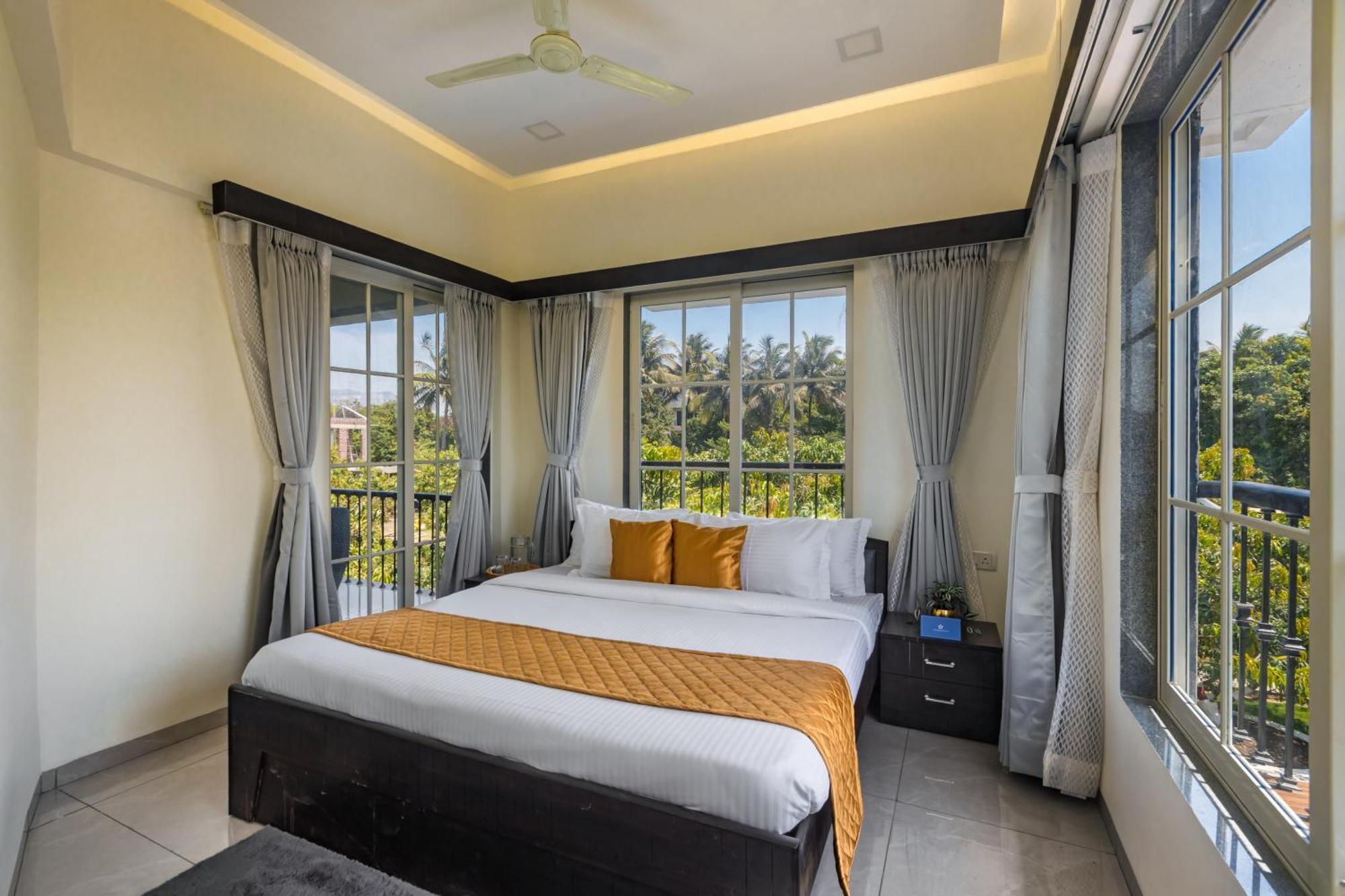 Saffronstays Serene Retreat, Alibaug آليباغ المظهر الخارجي الصورة