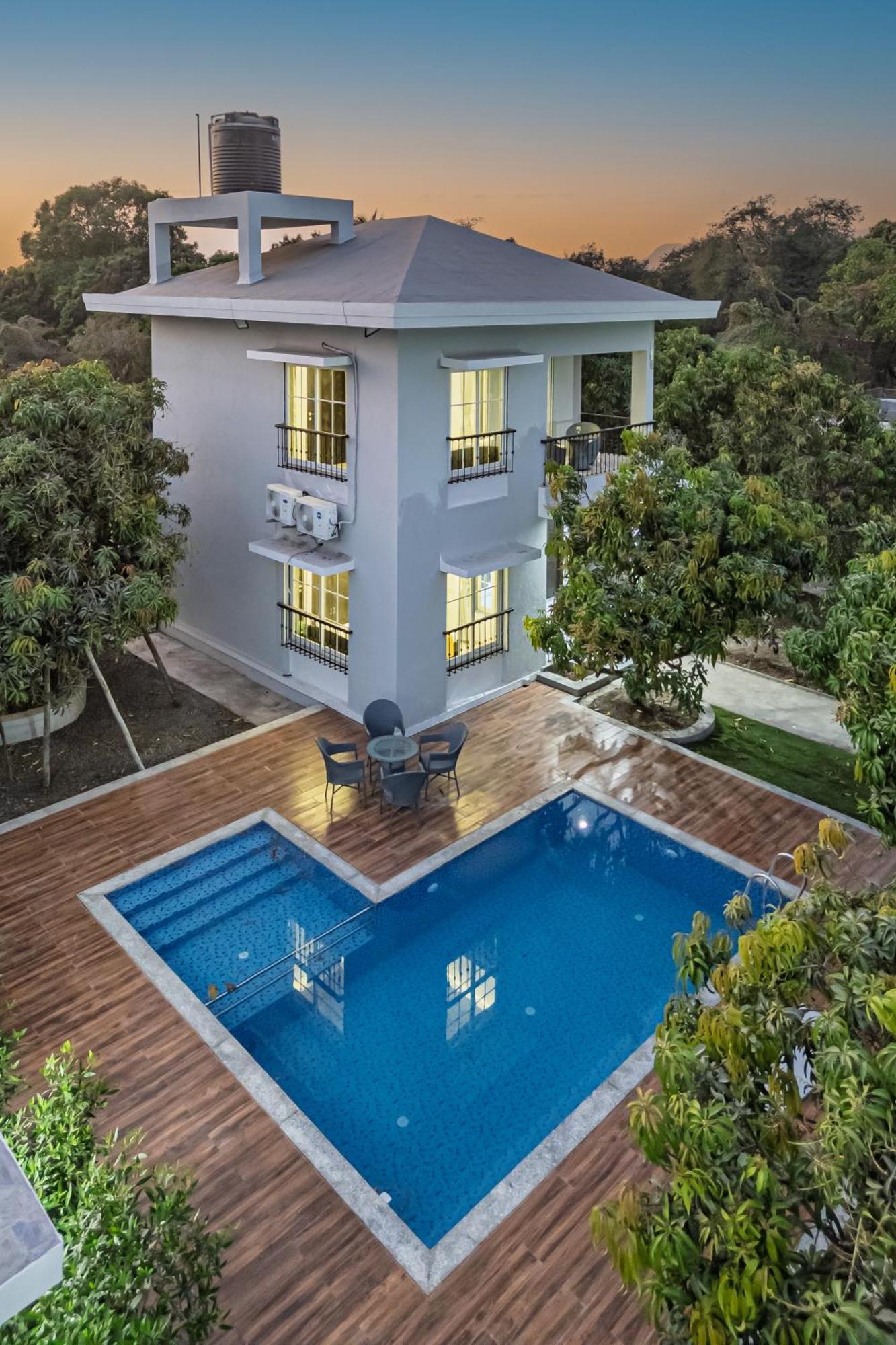Saffronstays Serene Retreat, Alibaug آليباغ المظهر الخارجي الصورة
