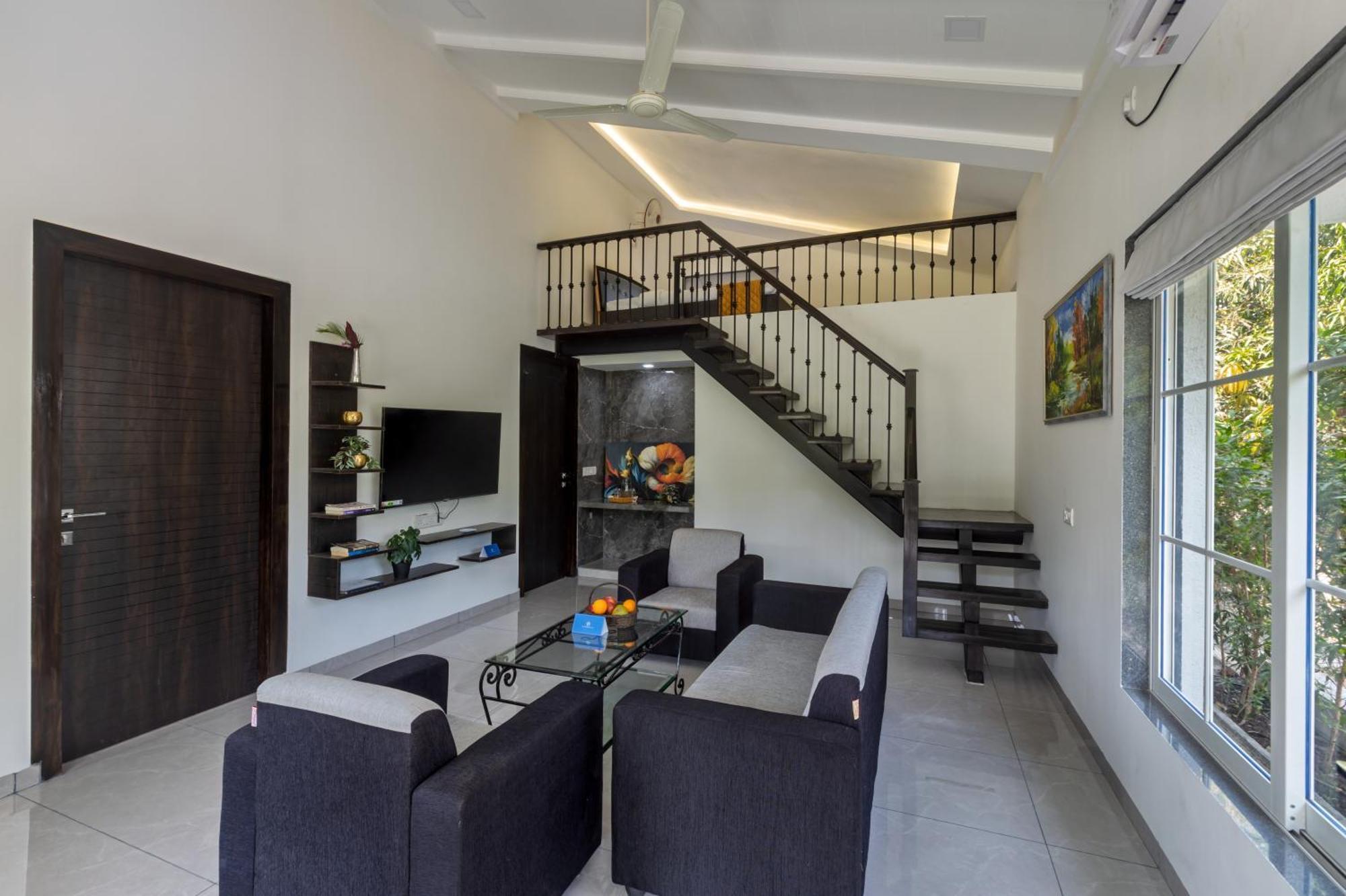 Saffronstays Serene Retreat, Alibaug آليباغ المظهر الخارجي الصورة